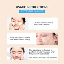 Micro Molecular Collagens Anti Wrinkle Lotion, Polypeptide Collagen Elastic Essence Cream, Hydrating Firming Low Irritating Serum - Tea Flavor - View 4