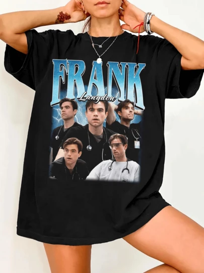Bootleg Dr. Frank Langdon T-Shirt, Retro Dr. Frank Langdon T-Shirt, Vintage Dr. Frank Langdon T-Shirt, Patrick Ball T-Shirt, Retro Graphic T-Shirt, Movie
