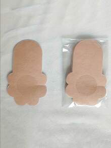 10入無紡布隱形胸部提拉貼片 自黏式無縫透氣乳貼 防下垂防凸胸墊 無肩帶露背穿搭私密配件 適合日常、派對、婚禮，適用大胸圍與大尺碼女性 - 多色 - 查看 9