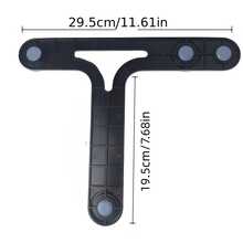 1pc Newest Sliding Board Compatible With Tm7 Gliding Base Buckle Support With Gliders And Recesses For Secure Standing, Kitchen Tool For Easy Moving Worktop Protection - Black - View 7