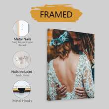 Custom-Made Single-Piece Photo Canvas Paintings, Photo To Canvas Conversion, Any Photo Can Be Customized, Multiple Sizes Are Available, And Decorative Paintings Can Be Made To Order. Perfect For Valentine's Day, Birthday, Or Graduation Gifts. - Multicolor - View 12