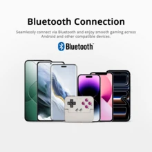 GameSir Pocket Taco Controlador de juegos retro compatible con iOS, Android, teléfonos móviles y 2/1 a través de conexión Bluetooth. Experiencia de juego vertical portátil y ligera. Diseño con almohadillas de silicona protectoras, modo de teclado incorporado y diseño de botones de membrana receptivos. Batería de 600mAh. - Ver 4