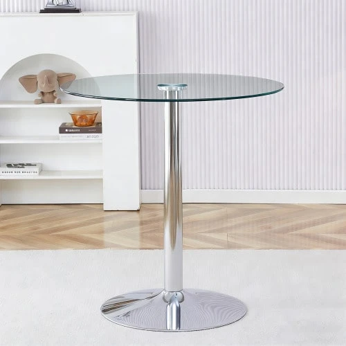 Cristal moderno y minimalista: con una longitud de 89 cm y una altura de 92 cm, es la opción ideal de Wahl para una estructura de lujo ligero. - Plata, transparente - Ver 1