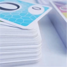 竞速归零棋盘游戏，趣味数学计数策略卡牌游戏，30分钟游戏时间，互动派对游戏，适合家庭朋友聚会 - 淺藍色 - 查看 3