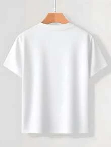 2026. Top-Produkte. Herren-Jazz-T-Shirt, bedrucktes T-Shirt mit farbenfroher JAZZ-Schriftsilhouette, lässiger Street-Style, geeignet für alle Jahreszeiten. |   Sommeroutfit po - Weiss - Übersicht 2