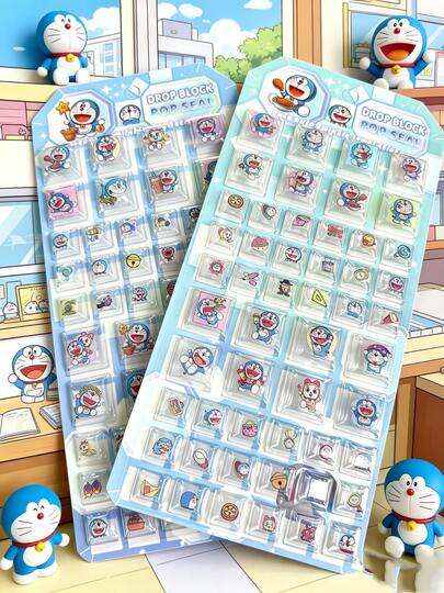Hình dán nhân vật hoạt hình 3D bằng nhựa, hình dán trang trí phong cách anime dễ thương, đồ dùng DIY cho sổ tay, hình dán chống thấm nước cho ốp điện thoại, bình nước, hộp văn phòng phẩm, hình dán sáng tạo dành cho bé gái và học sinh, kết hợp nhiều kiểu dáng, được làm bằng nhựa trong suốt 3D, các nhân vật hoạt hình kinh điển với họa tiết thú vị.