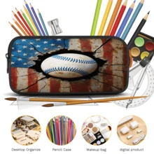 3pcs/Set Student Backpack, Messenger Bag, Pencil Case, Boys' Large Capacity Compartment Backpack, Back To School Supplies Storage, Travel Storage Bag, Suitable For School, Class, Outdoor Sports - A - View 6