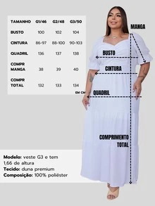 Women's Plus Size White Long Dress For New Year's Eve, Civil Wedding, Christening - trắng - Xem 9