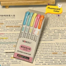 Premium Dual-Tip Highlighter, Large Tip For Smooth Writing, Small Tip For Precise Marking, Suitable For Drawing, Highlighting, Marking, Ideal For Study And Office - Sets - View 10
