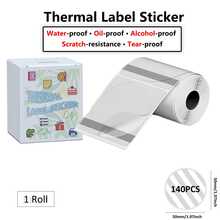 Transparent Round Thermal Labels, 2 Inch Circle Adhesive Direct Sticker Paper For Phomemo M220/M221/M100/M110/241BT, Multipurpose Clear Custom Sticker Label-140pcs/Roll - View 13
