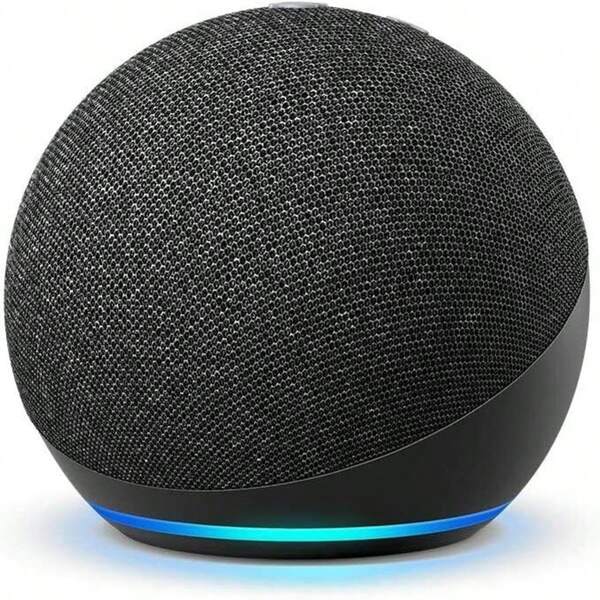 Echo (newest model), Alexa speaker with premium sound, Ideal for large bedrooms, living rooms and kitchens, Charcoal