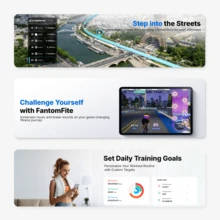 Bicicleta estática MERACH, bicicleta estática magnética con frenos y aplicación exclusiva, bicicleta estática de interior de bajo ruido con capacidad de peso de 300 libras, soporte para mancuernas y cursos de fitness gratuitos - Fricción-Negro - Ver 9