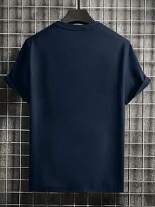 Women's Christian Faith T-Shirt - Miracle Creator Promises Guardian,Casual Church Attire, Printed With Jesus' Name And Religious Message - 藏蓝色 - 查看 5