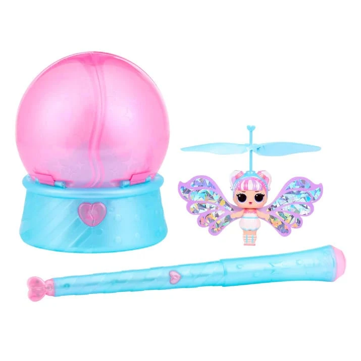 L.O.L.SURPRISE! 1 Set Hada Voladora Mágica - Hada Mágica para Guiarte, Haz Clic para Revelar, Colecciona 2 Estilos, Juego de Juguete Volador Interactivo Adecuado para Niños - Multicolor - Ver 1