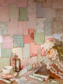 30pcs Scrapbooking Paper, Handmade Diary DIY Decoration Collage Material - MultiWarna - View 7