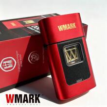 Máy tỉa râu chuyên nghiệp WMARK 10000 vòng/phút, máy cạo râu điện có đế sạc, máy cạo râu công suất cao bằng kim loại dành cho nam giới, máy cạo râu kiểu chuyển động tịnh tiến NG-XS1 - Nhiều màu - Xem 5