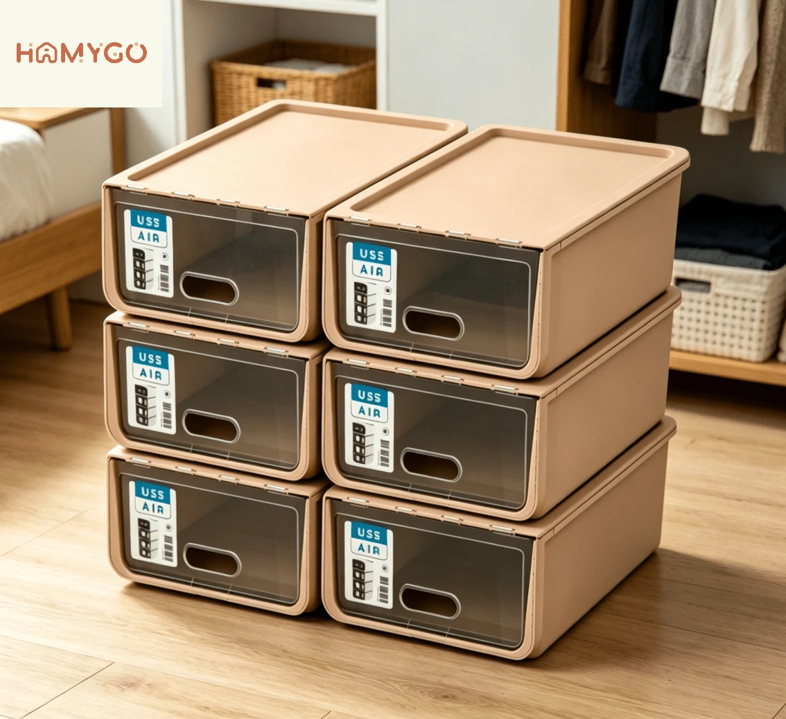 Shoe Storage - Beige - View 1