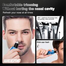 WEEME 4-In-1 Professional Haircut Kit For Men - Blue - View 4