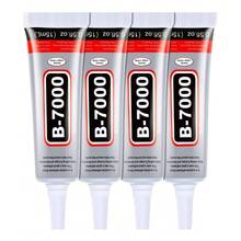 4 Pcs 15ml B7000 Clear Super Glue, Rhinestone & Craft Glue With Precision Tip, Bedazzling Kit Supplies For Jewelry Making, Bead Gem Craft, Fabric, Shoes, DIY, Crafts - 4 cái, 0,5 fl oz (15ml) - Xem 9