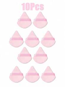 50 pièces/20 pièces/10 pièces/5 pièces/1 pièce Éponge de maquillage triangulaire, outil de maquillage multifonctionnel réutilisable convenant pour le fond de teint, l'anti-cernes, la crème BB, la crème solaire, le coussin, le blush, alternative parfaite au pinceau, essentiel pour les voyages et la maison, maquillage, bon marché, décoration de chambre, maquillage, voyage, chambre à coucher, accessoires de maquillage, tampon, mélangeur de maquillage, tampon à poudre, éponge de maquillage, bon marché, recharge, maquillage, outils de maquillage, recharge bon marché, cadeau, cadeau pour les femmes, Saint-Valentin - Rose bonbon - Voir 9