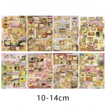 8 tờ sticker hình chó Pudding của Sanrio, sticker vẽ nguệch ngoạc dễ thương, chống thấm nước. - Nhiều màu - Xem 9