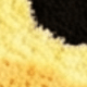 Cartoon wind yellow carpet bathroom mats