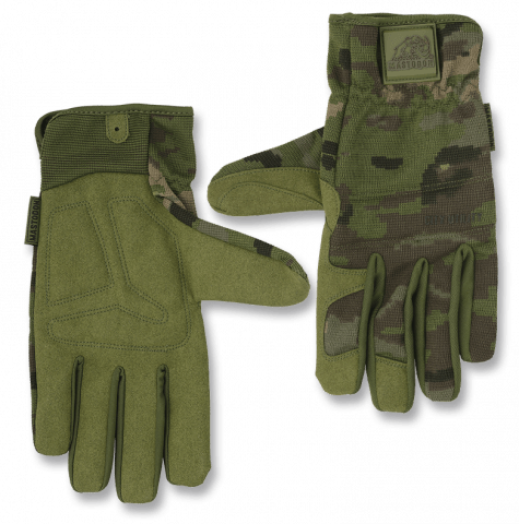 Luvas táticas utilitárias Mastodon City, cor camuflada, tamanho G 34535-L