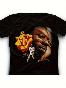 Men T-Shirts - 黑色 - 查看 1