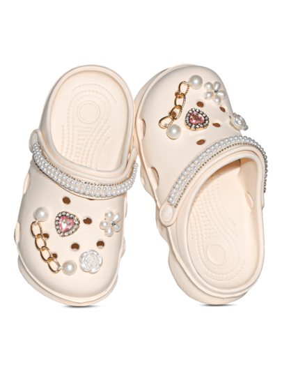 HOEASE Kids' Cute Breathable Soft Bottom Sandals/Garden Shoes, EVA Material, Slip-On Design, Suitable For All Seasons, Boys & Girls