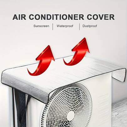 1 vỏ bọc dàn nóng máy lạnh, chống thời tiết và bụi bẩn, bảo vệ máy lạnh trung tâm gia đình, bền bỉ và sử dụng được quanh năm.