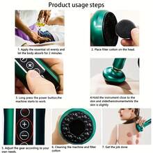 1 Adjustable Electric Cupping And Scraping Massage Device, USB Charging - Home Self-Care Equipment, Holiday Gift, Durable Material, Suitable For Full Body, Leg, Hand, Back Massage And Scraping, Suitable For Family Use, Cupping Therapy - Multicolor - View 9