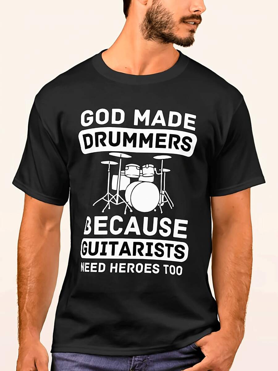 Camisetas para hombres - Negro - Ver 1
