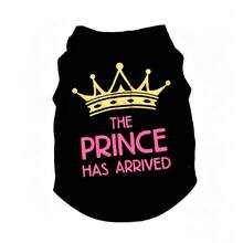 8 Cute Pet Summer Clothes, Breathable And Comfortable Polyester Woven Vest, Letter Print Thin T-Shirt, Suitable For Small And Medium Dogs And Cats - Multicolor - View 5