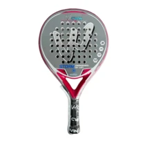 Vợt tennis composite, mặt vợt bằng sợi carbon và chất liệu EVA mềm, kèm túi đựng vợt. - Hồng - Xem 13