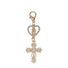 20sets/60pcs Gold Cross Keychain Set, Baptism Gift Set, Communion Gift, Baptism Favor, Communion Decoration - Multicolor - View 7