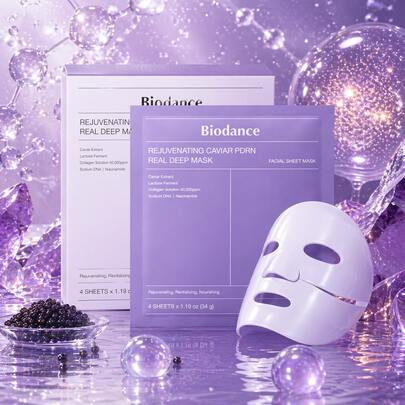  BIODANCE - REJUVENATING CAVIAR PDRN MASK SET