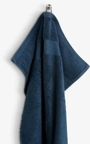 Toalla 100% Algodón Premium 500 g/m² – Ultra Suave y Alta Absorción – 70x130 / 90x150 cm – Baño, Playa o Gimnasio - Azul Marino - Ver 3