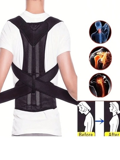 Đai định hình tư thế lưng cho nam và nữ: Dây đai hỗ trợ lưng thẳng - thoải mái và thoáng khí, hỗ trợ lưng điều chỉnh được, đai định hình tư thế cho người lớn, đai định hình tư thế văn phòng, đai định hình tư thế mượt mà và hỗ trợ vải mềm. Phù hợp cho người lớn, thanh thiếu niên và học sinh để điều chỉnh gù lưng, đai định hình, đai hỗ trợ lưng, đai hỗ trợ lưng điều chỉnh được, đai an toàn lưng thoáng khí, hỗ trợ lưng, cổ và vai, đai an toàn thực tế