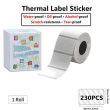 Transparent Round Thermal Labels, 2 Inch Circle Adhesive Direct Sticker Paper For Phomemo M220/M221/M100/M110/241BT, Multipurpose Clear Custom Sticker Label-140pcs/Roll - View 15