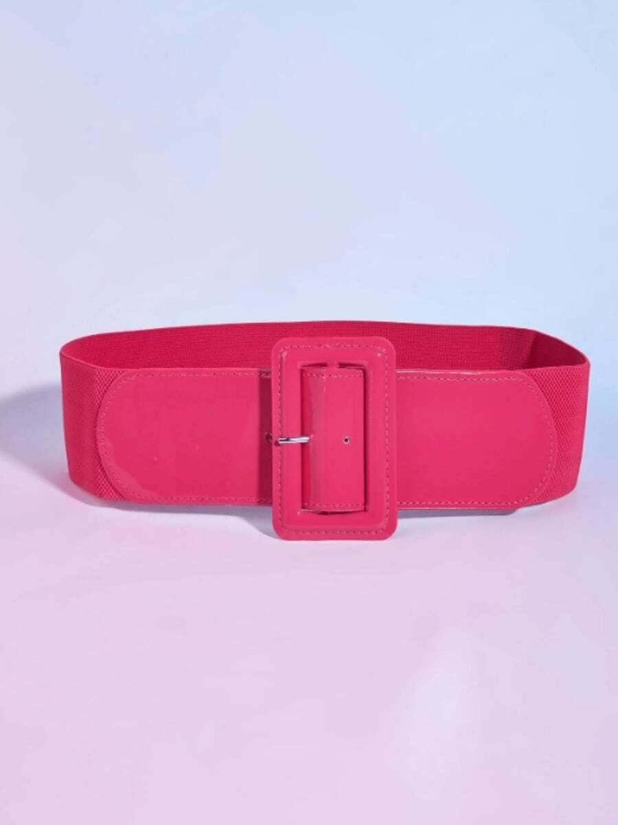 1 pieza Sello de cintura con espejo rojo - Rosa Fucsia - Ver 1