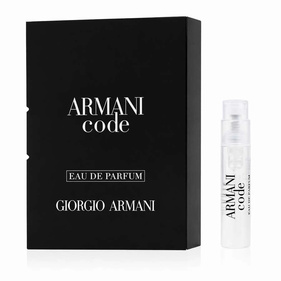 Giorgio Armani Armani Code Eau De Toilette Vial For Men 0.04oz (1.2ml) Fresh Spicy Woody Fragrance Sample Travel Size - 濃烈香調 - 查看 1