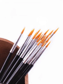 DIY Easter Egg Crafts, Realistic Hand-Painted On Plastic Eggshells, Spherical Graffiti Painting, Comes With Paintbrushes And Paints. - A - View 14