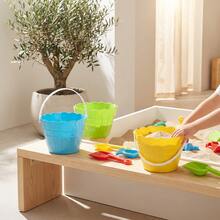 CASAMAX WL 1pc Mini Plastic Bucket / 840ml / ø14.1*9.3cm / COLOR WILL BE SENT AT RANDOM - Multicolor - View 2