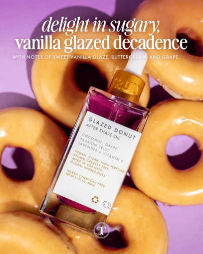 Aceite Original Donut Dry Body Oil By Beauty Glazed For Smooth Skin Bikini Line & Intimate Area Softening Even Skin Tone 3.1oz