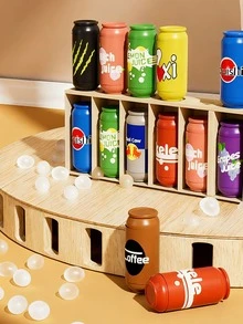 記憶瓶配對遊戲 隨機洗牌記憶挑戰與邏輯推理 社交破冰遊戲 趣味團體聚會地板桌遊 2-4人適用 - 多色 - 查看 3