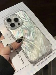 TPU Shock-Proof Phone Case With Large Lens Hole, Minimalist Design, Compatible With IPhone 11/12/13/13 Pro Max/14 Pro Max/15/15 Pro/15 Plus/15 Pro Max/16/16 Pro/16 Plus/16 Pro Max/17/17 Air/17 Pro - Multicolor - View 1