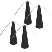 STARLEY - Ventilador Espantamoscas Silencioso para Mesa 25 cm – Repelente de Insectos Portátil para Comedor y Picnic, Color Negro (2 Pilas AA No Incluidas) - Negro - Ver 7