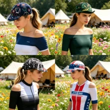 速干透气骷髅头骑行帽，遮阳帽 | 吸汗防紫外线户外骑行帽 | 轻便舒适运动帽，多场景适用，夏季户外骑行帽，头盔内衬款 | 防紫外线速干透气 | 吸汗不闷热 | 男女通用运动健身骑行帽，便携易收纳 - 騎乘防曬遮陽帽 - 查看 2