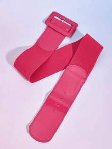 1 pieza Sello de cintura con espejo rojo - Rosa Fucsia - Ver 2