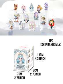 CHAKA Luminous Dream Series Blind Box Collection, 12 Regular Styles + 1 Hidden Style, Art Nouveau-Inspired Fantasy Series, Exquisite Toy Blind Box Collectible, Desktop Ornament, Display Case Statue Model Decor, Halloween And Christmas Gift - Multicolor - View 12